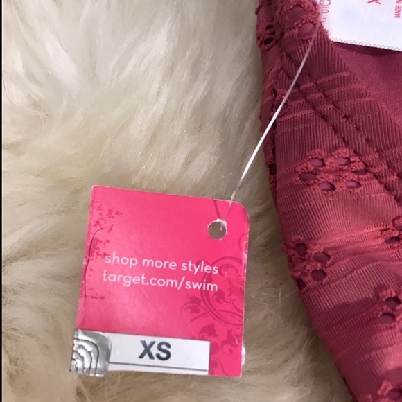 5/$25 Xhilaration One Piece Swimsuit Floral - Picture 3 of 4